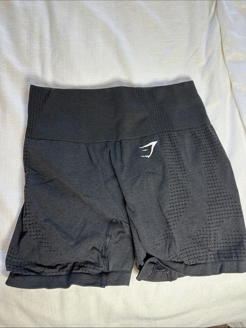 Gymshark Black Seamless High-Waist Bike Shorts